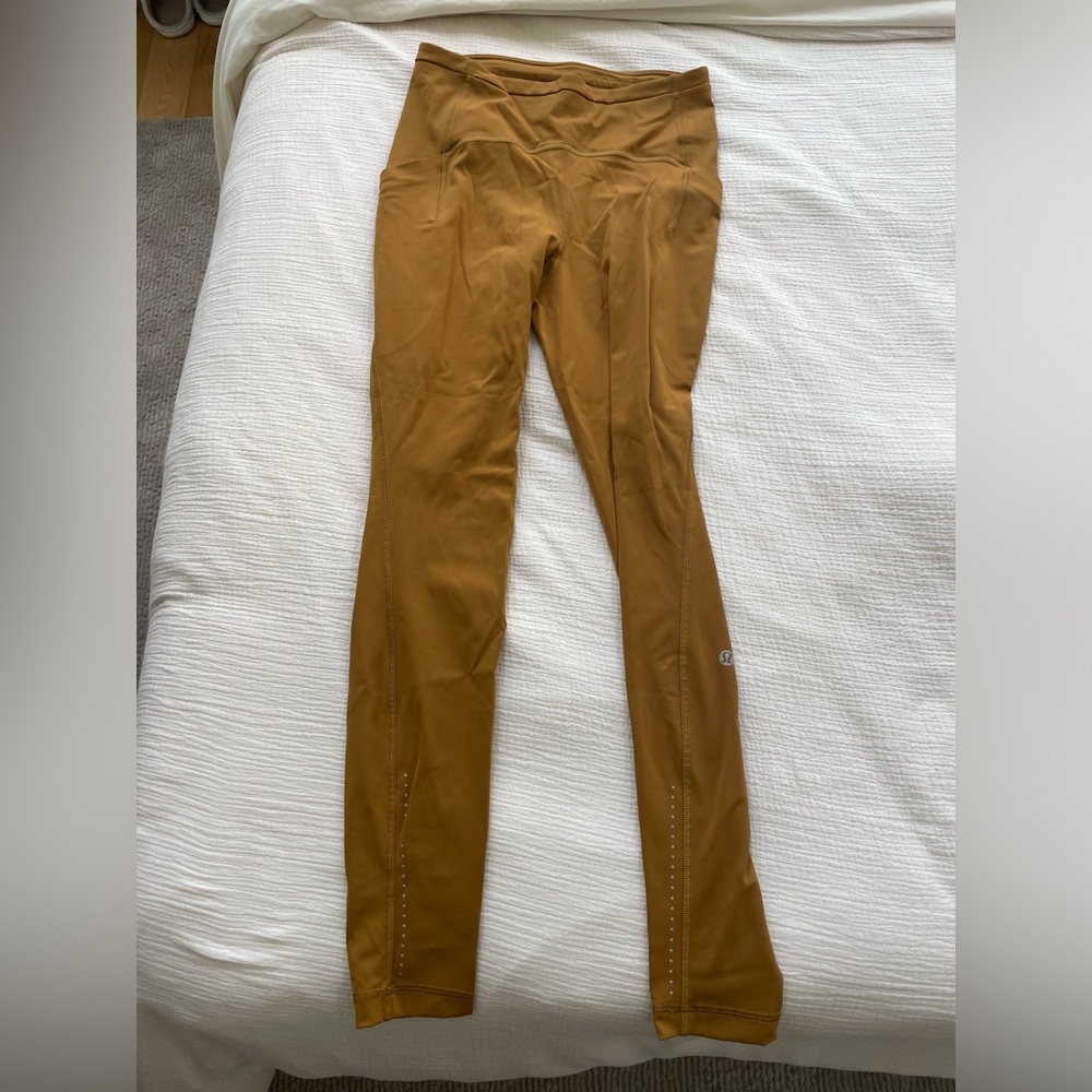 Mustard Lululemon Leggings